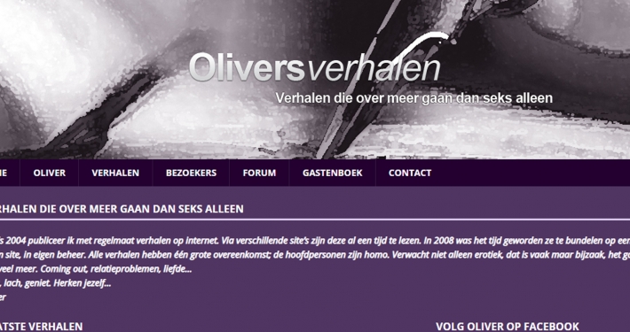 Website oliversverhalen.nl