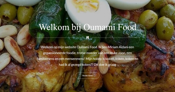 Website oumamifood.nl